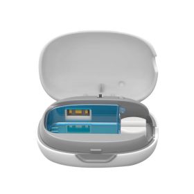 The White Toothbrush Sterilization Box Can Sterilize Effectively To Protect Your Oral Cavity. It's Simple And Elegant, Making Brushing Teeth Heal (Option: White)