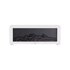 Fireplace Simulation Flame Aromatherapy Machine (Option: White)